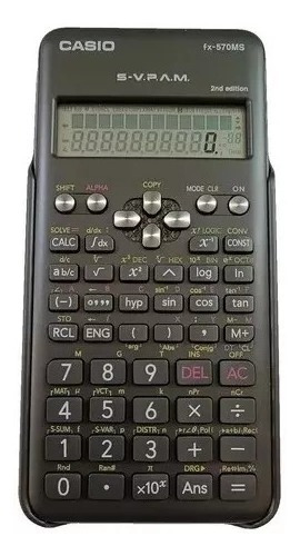 Calculadora Científica Casio Fx-570 Ms 401 Funciones