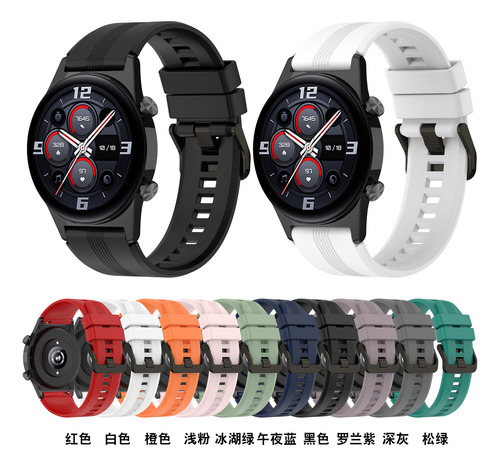 Adecuado For Correa De Silicona Honor Watch Gs3