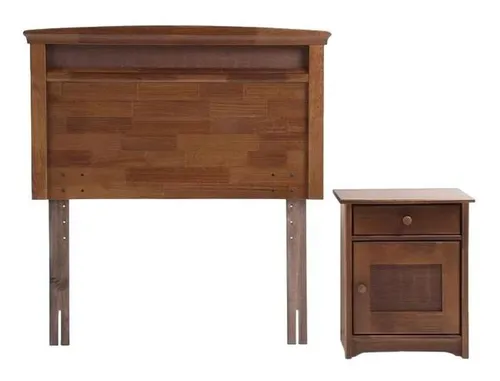 Diván Cama Upline 1,5 Plazas 105x200 Cm Con Muebles Veneto