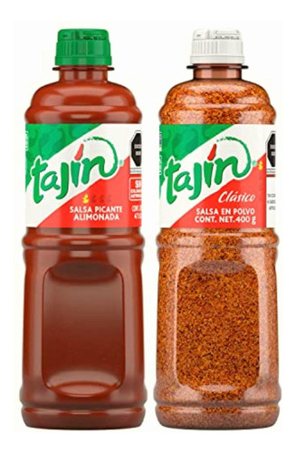 Tajín Kit Ritual 1-2: Polvo Clásico 400g + Salsa Líquida
