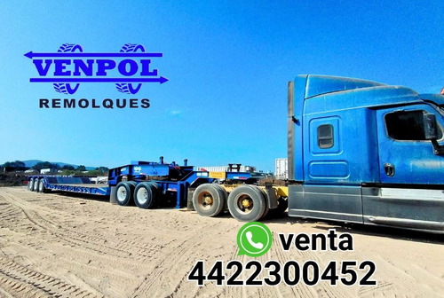 Lowboy Cuello Desmontable Para Carga De Vagones De Tren