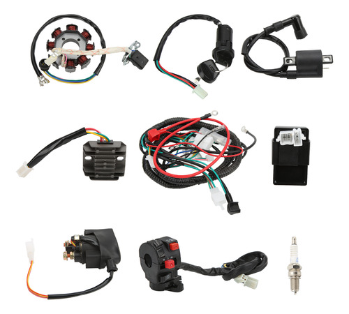 Kit De Arnés De Cableado Del Motor De Arranque Eléctrico, Vá