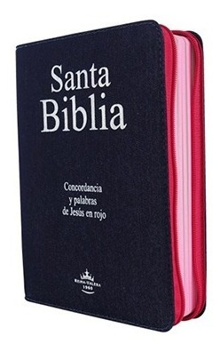 Imagen 2 de 5 de Biblia Reina Valera 1960 Letra Gigante Cierre Jean Rosa