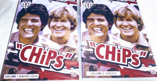 Dvd Chips - Temporada 4 - Completa Digital ( 5 Dvds )