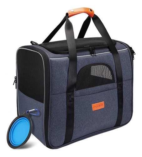 Bolso Transporte Gatos Perros C/ Accesorios Calidad Premium 