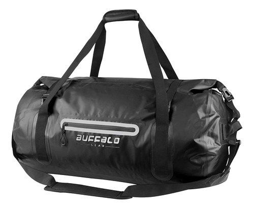 Bolso P/ Viaje Buffalo Gear Dry Impermeable, Gorra 80 L, Neg