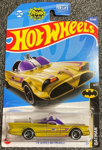 Hot Wheels Batimovil Batmobile Serie 66 Adan West