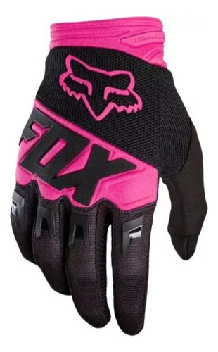 Guantes Moto Dirtpaw Fox Racing Rosa Con Negro