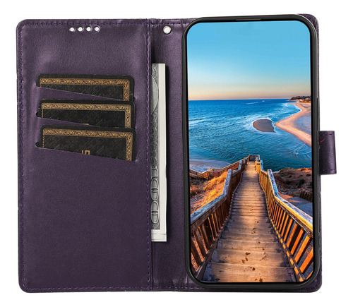 Funda Para Teléfono Samsung Galaxy A56 A36 A26 A16, Funda Tipo Bolsa Con Ranura En Forma De A