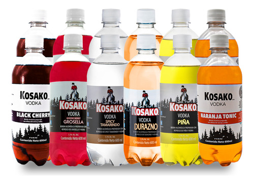 Vodka Kosako Mix 600 Ml 12 Pack