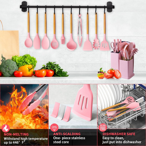 Utensilios De Cocción, Caliamary 19 Pcs Utensilios De Cocina