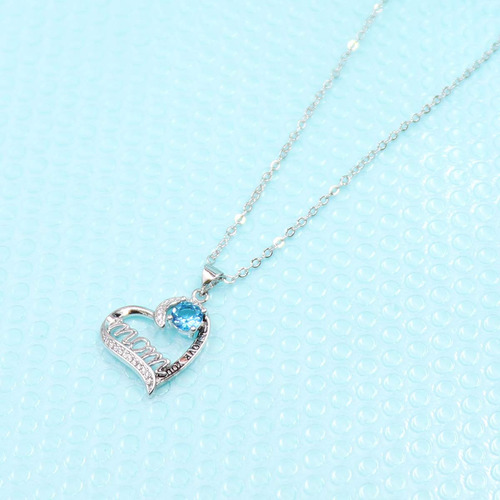 Ueuc - Collar En Forma De Corazón Con La Leyenda I Love.