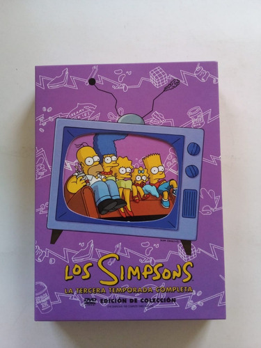 Imagen 1 de 5 de Los Simpsons Temp 3 - Box Set 4 Dvd - Fox 2007 - U