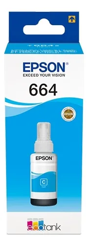 Epson 664 Cian Ecotank 70ml