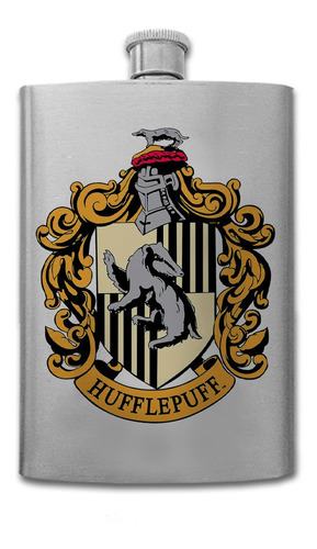 Chamanik Licorera Harry Potter Hufflepuff 8oz Acero Inox