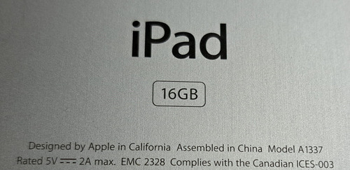 Bocinas Para Ipad A1337 (Usado)