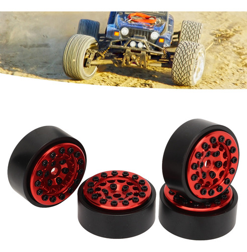 Nuevo Llantas Beadlock For Fms Fcx24 1/24 Rc