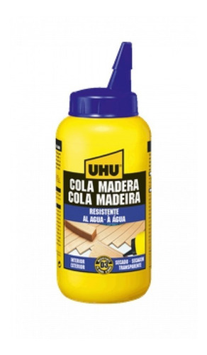 Uhu Cola Madera Resistente Al Agua Pegamento 250g - Adhesivo