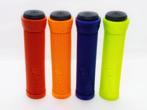 Imagen 3 de 6 de Puños Bicicleta Mtb Bmx Manoplas Grip Goma Kraton Comodos