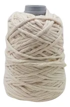 Comprar Hilo Puro Algodon Para Macrame Bobina 550gr -1ra Calidad Color Crudo
