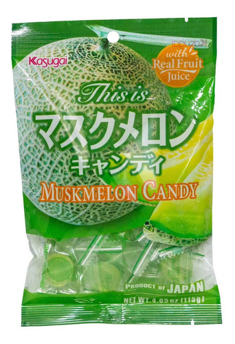 Imagen 1 de 1 de Caramelo De Melon Muskmelon Candy Japón Kasugai