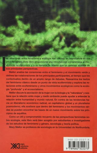 Feminismo Y Ecología, De Mary Mellor. Editorial Siglo Xxi, Tapa Blanda En Español
