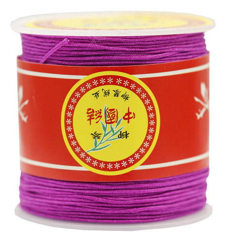 1 Rollo Hilo Chino 0.8mm 100mts Bisutería 45 Color 143