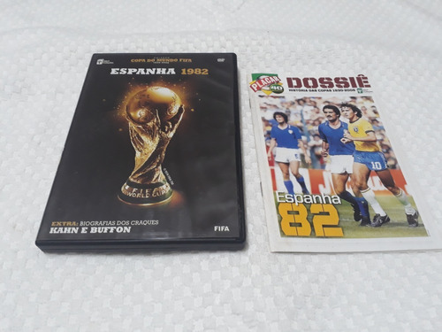 Dvd Copa Do Mundo Fifa Espanha 1982 Usado Com Livrinho