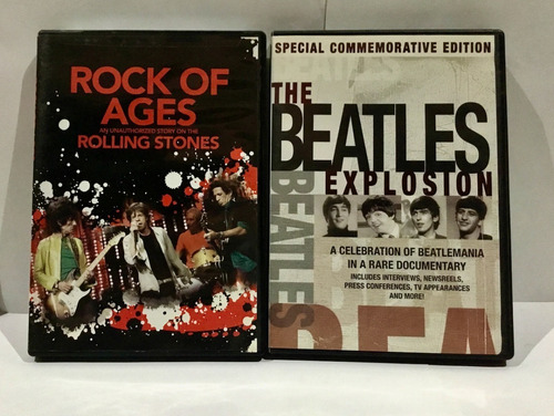 Beatles Rolling Stone Explosion Rock Of Ages 2 Dvd Originale