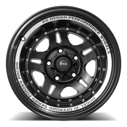Rines 15 X 10 Off Road 5 Birlos Chevrolet 5/127 (4 Rines) Color Baja Pilot 5073