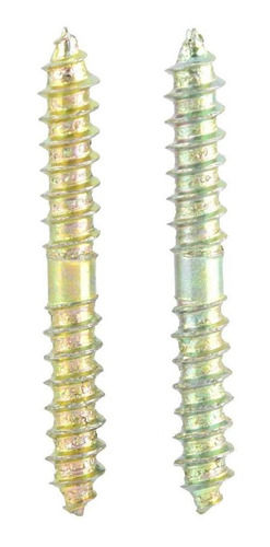 Conector De Muebles De Madera Con Extremos Roscados 20 Uds.