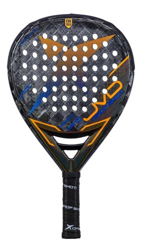 Paleta Padel Drop Shot Conqueror Importada Carbono Jm Diaz