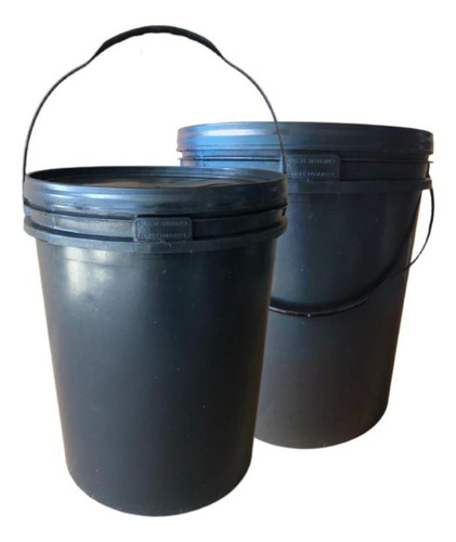 Balde 20l Para Suporte Plantas - 2 Pçs