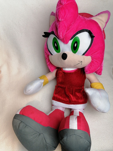 Peluche Original Amy Rose Sonic Project Sega Toy Network 50.