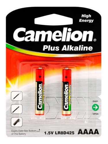 Pilas Aaaa Camelion Plus Alkalina (1.5v X 2 )