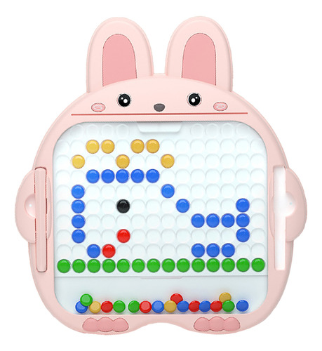 Dibujo De Dibujos Animados Con Forma De Conejito De Puntos,