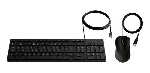 Kit Teclado E Mouse Com Fio Usb Intelbras Cci20 - Preto