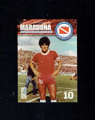 Maradona Rookie Card Argentinos Juniors