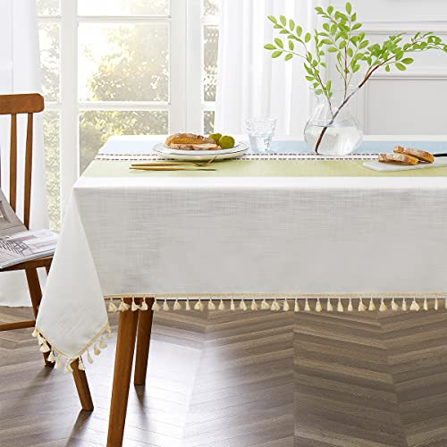 Mantel Bordado Rectangular A Prueba De Polvo 140 X 140 Cm