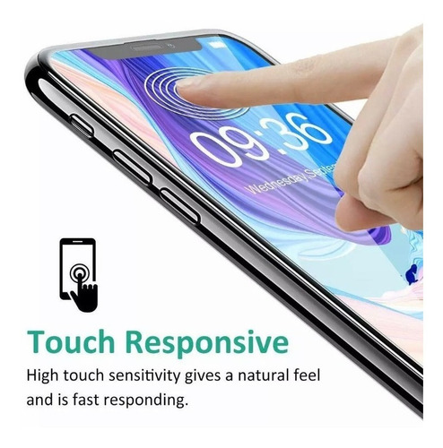 Vidrio Templado Glass Full Cover Huawei Nova 5t 6d 9d
