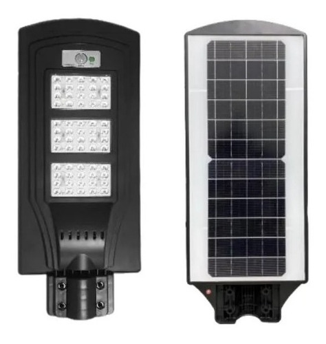 Lampara Para Exterior Solar Led De 60w Con Sensor De Luz