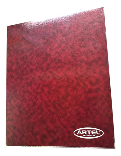 Archivador Ancho Tradición Burdeo Tamaño Oficio - Artel