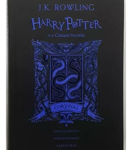 Harry Potter E A Câmara Secreta Capa Corvinal