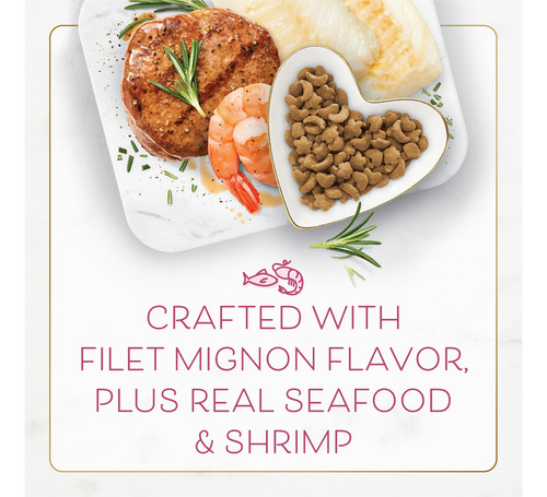Purina Fancy Feast Filete Seco Para Gatos Miñón Mariscos 7 L