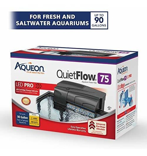 Filtro Acuario Aqueon Quietflow Led Pro 75