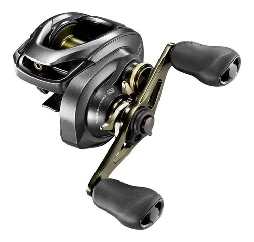 Carretel carretilha Shimano Curado DC 151HG esquerdo color preto