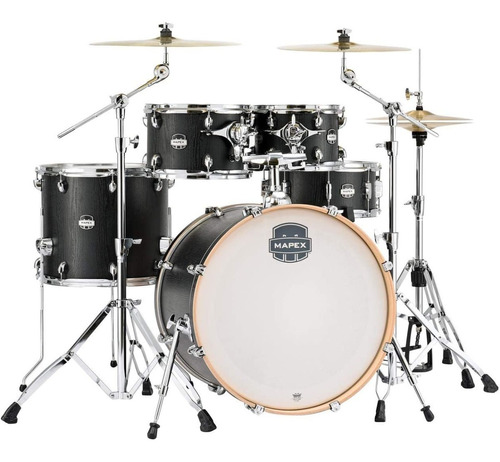 Batería Mapex Mars nightwood 10 12 16 Sin Fierros