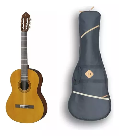 Guitarra Clásica Yamaha C40 Natural Con Funda