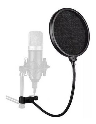 Filtro Anti-ruído Microfone Pop Filter Pop Shield