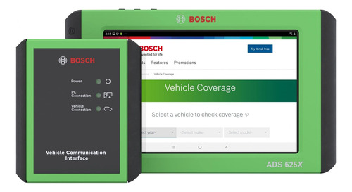 Bosch  Ads 625x Herramienta De Escaneo De Diagnóstico De P.